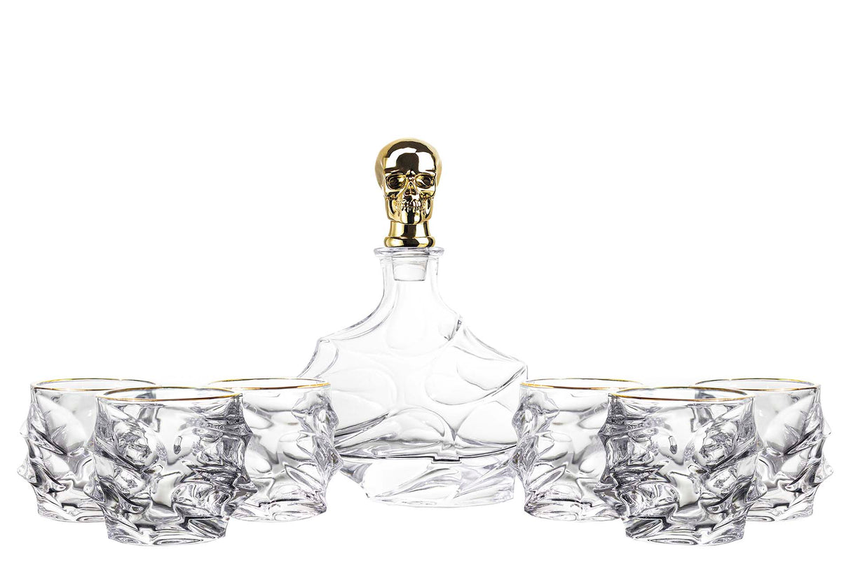 Régler 7 pièces Whisky Crystal 760 ml