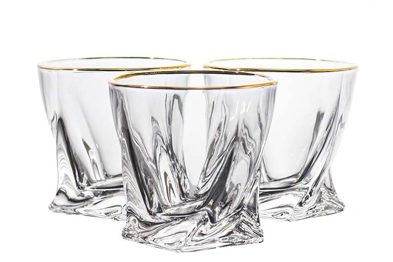 Régler 7 pièces Whisky Crystal 750 ml