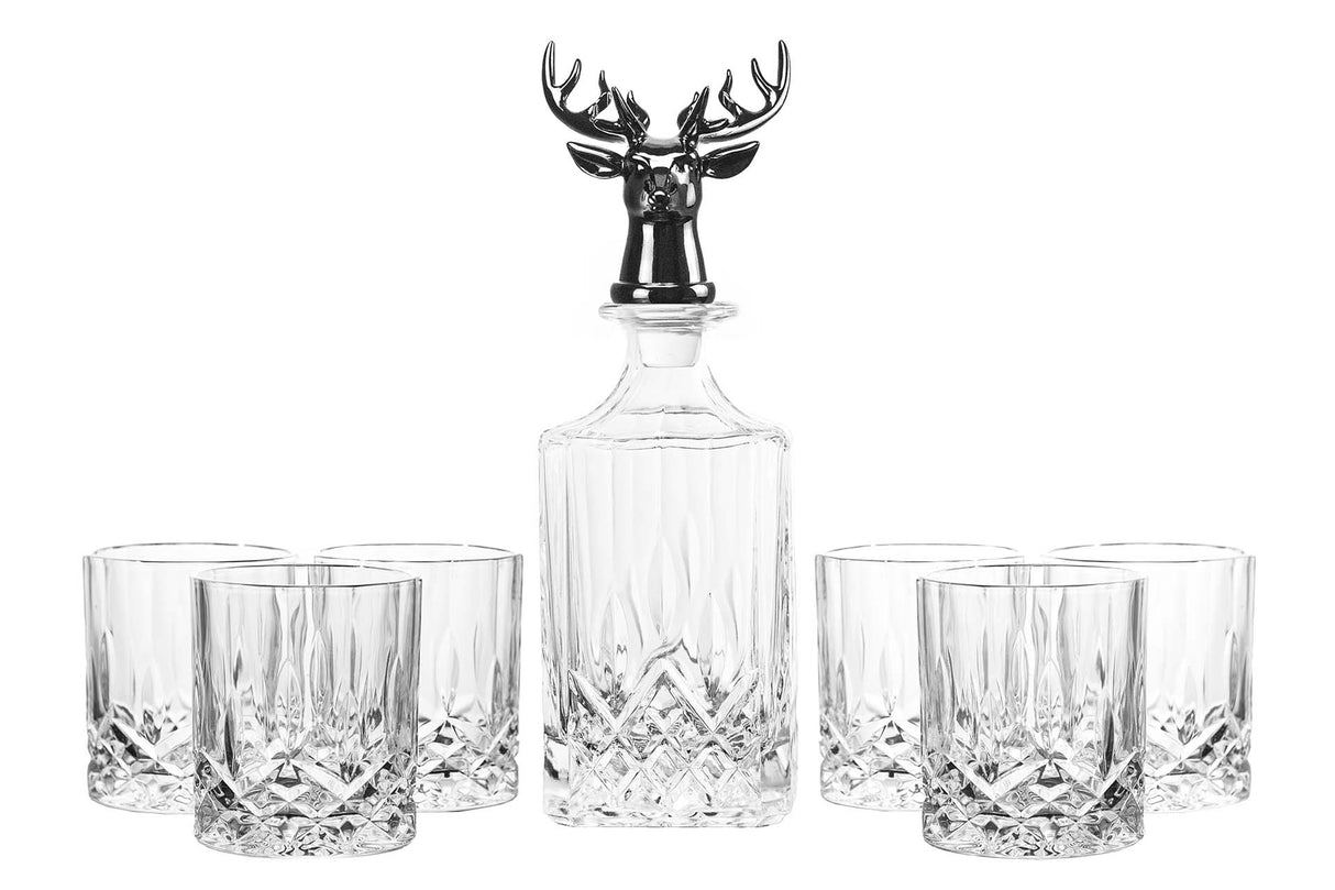 Set 7 pezzi Whisky Crystal 720 ml