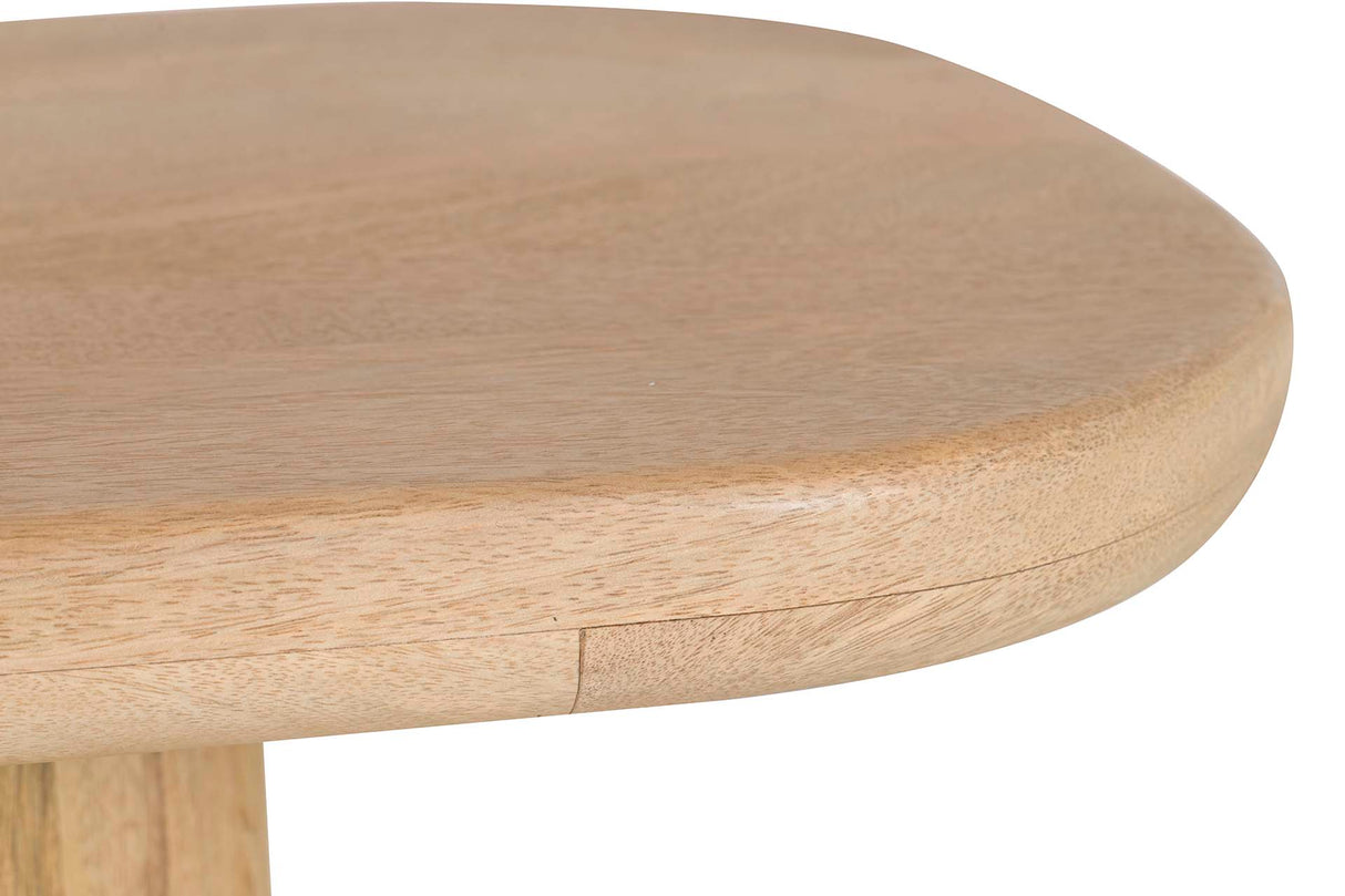 Mango braune Holzkonsole 140x40x75 cm