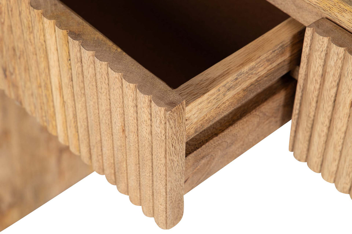 Mango Brown Wood Myra 140x40x80 cm
