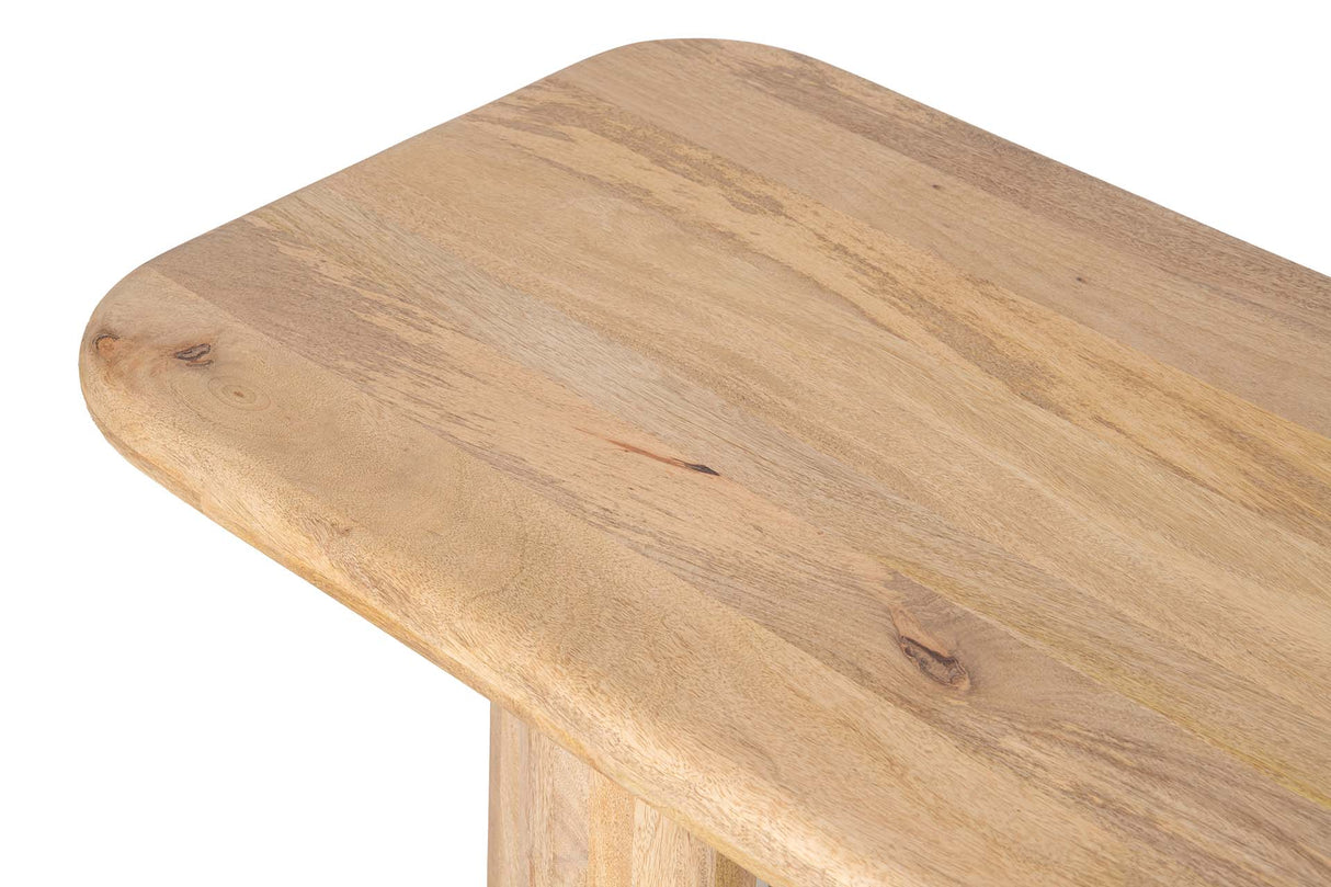 ESCRITORIO MADERA MANGO MARRON FELO 140x60x75 CM