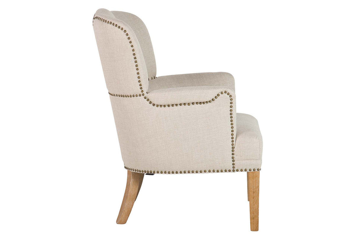 BUTACA MADERA FRESNO BEIGE 48x53x78 CM