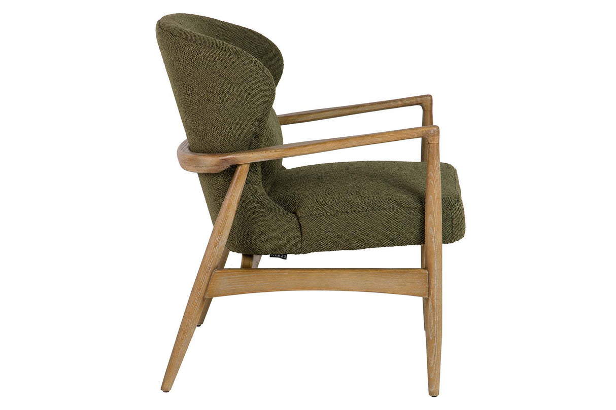 Frischer grüner Holzarm Armour 71x73x74 cm