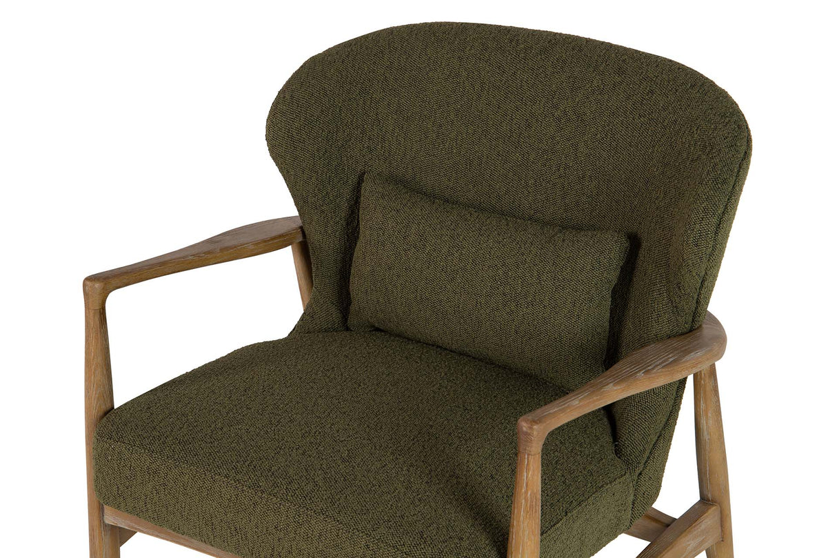 Frischer grüner Holzarm Armour 71x73x74 cm