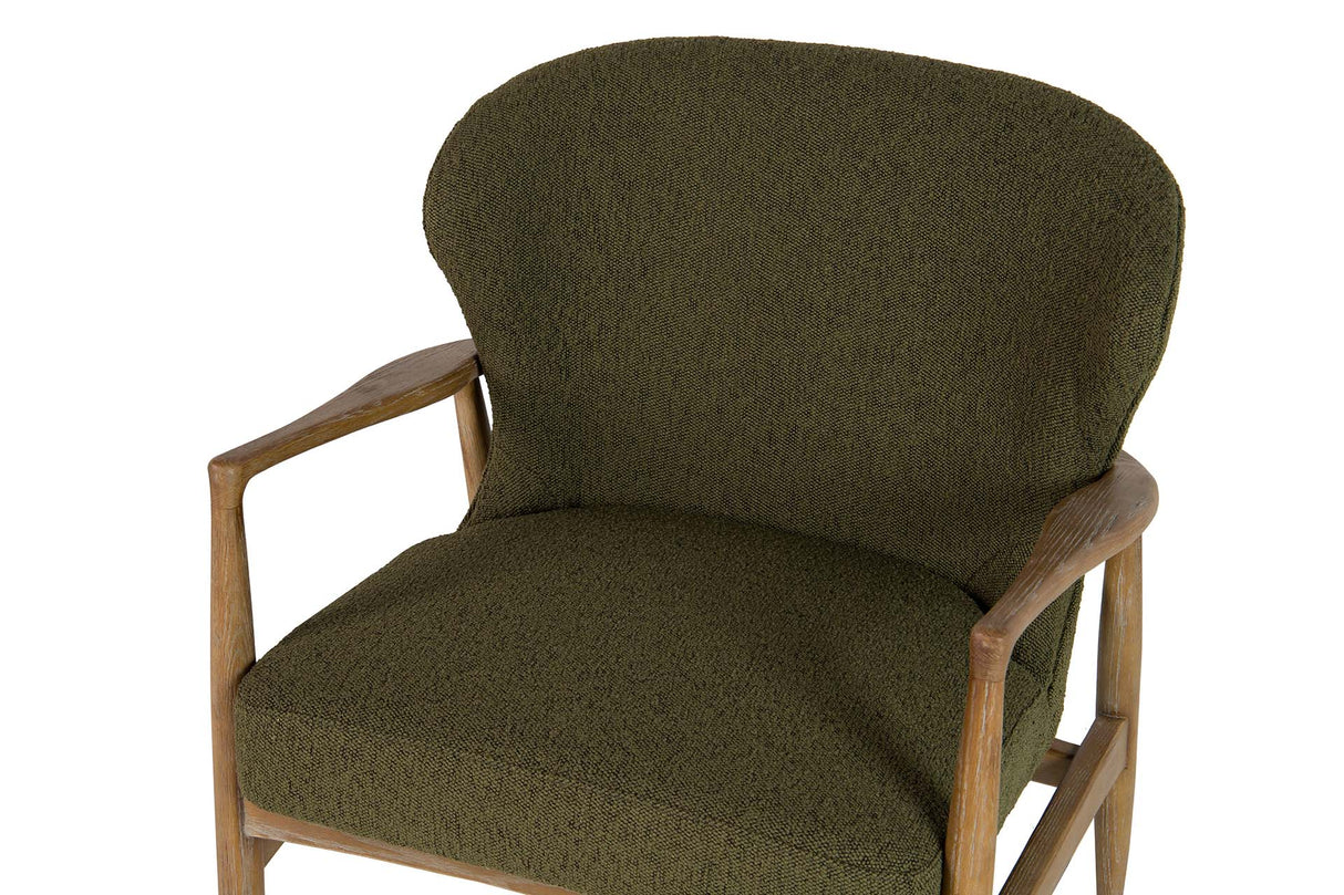 Frischer grüner Holzarm Armour 71x73x74 cm