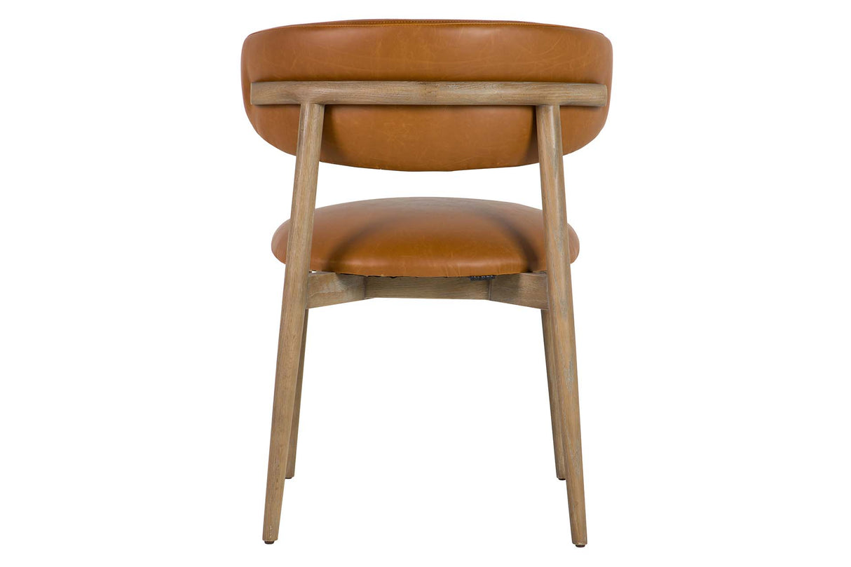 Fresno Brown Wood 59x56x80 cm