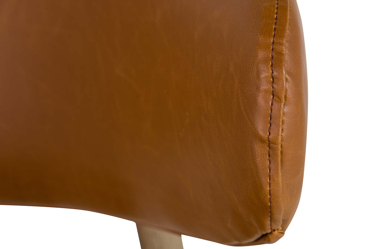 Fresno Brown Wood 59x56x80 cm