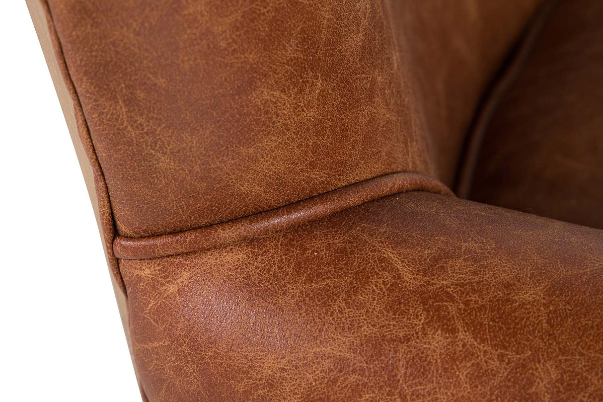 BUTACA MADERA FRESNO MARRON 76x81x78 CM