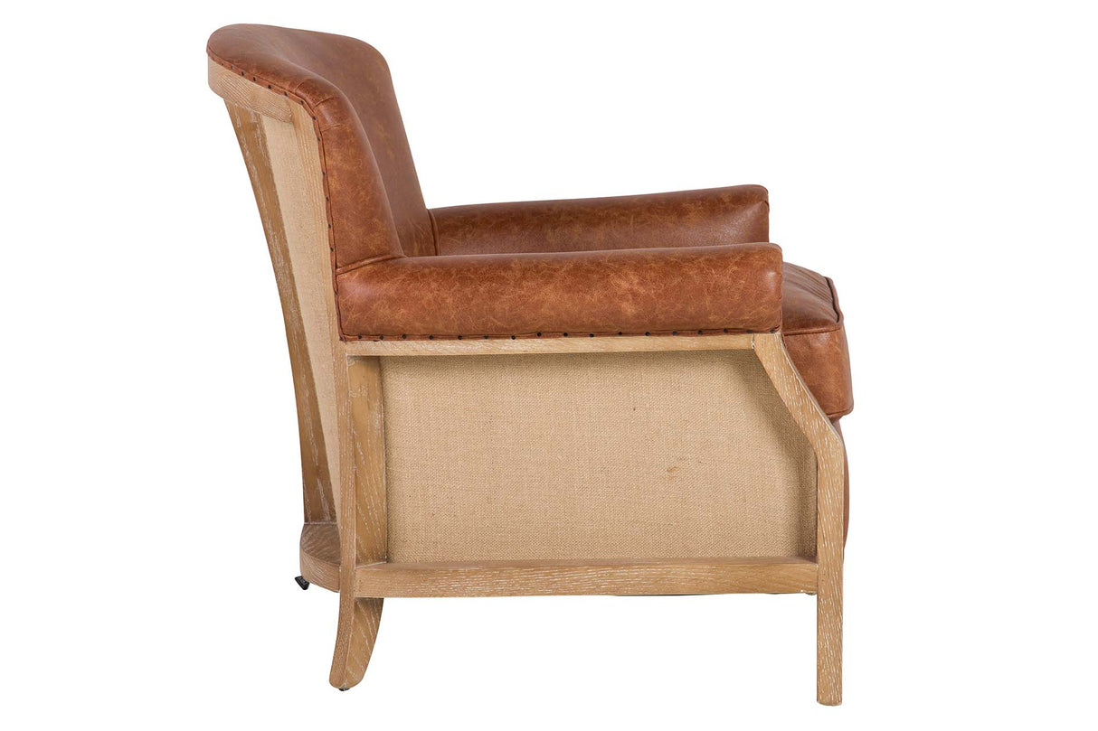 BUTACA MADERA FRESNO MARRON 76x81x78 CM