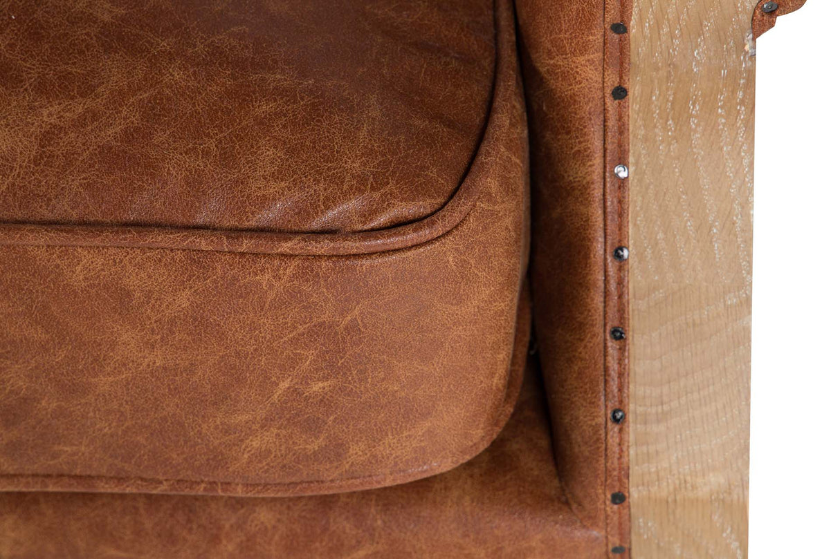 BUTACA MADERA FRESNO MARRON 76x81x78 CM