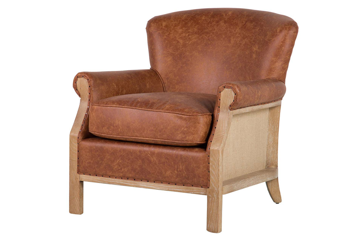 BUTACA MADERA FRESNO MARRON 76x81x78 CM