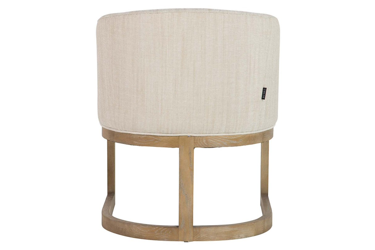 BUTACA MADERA FRESNO BEIGE 62x64x78 CM