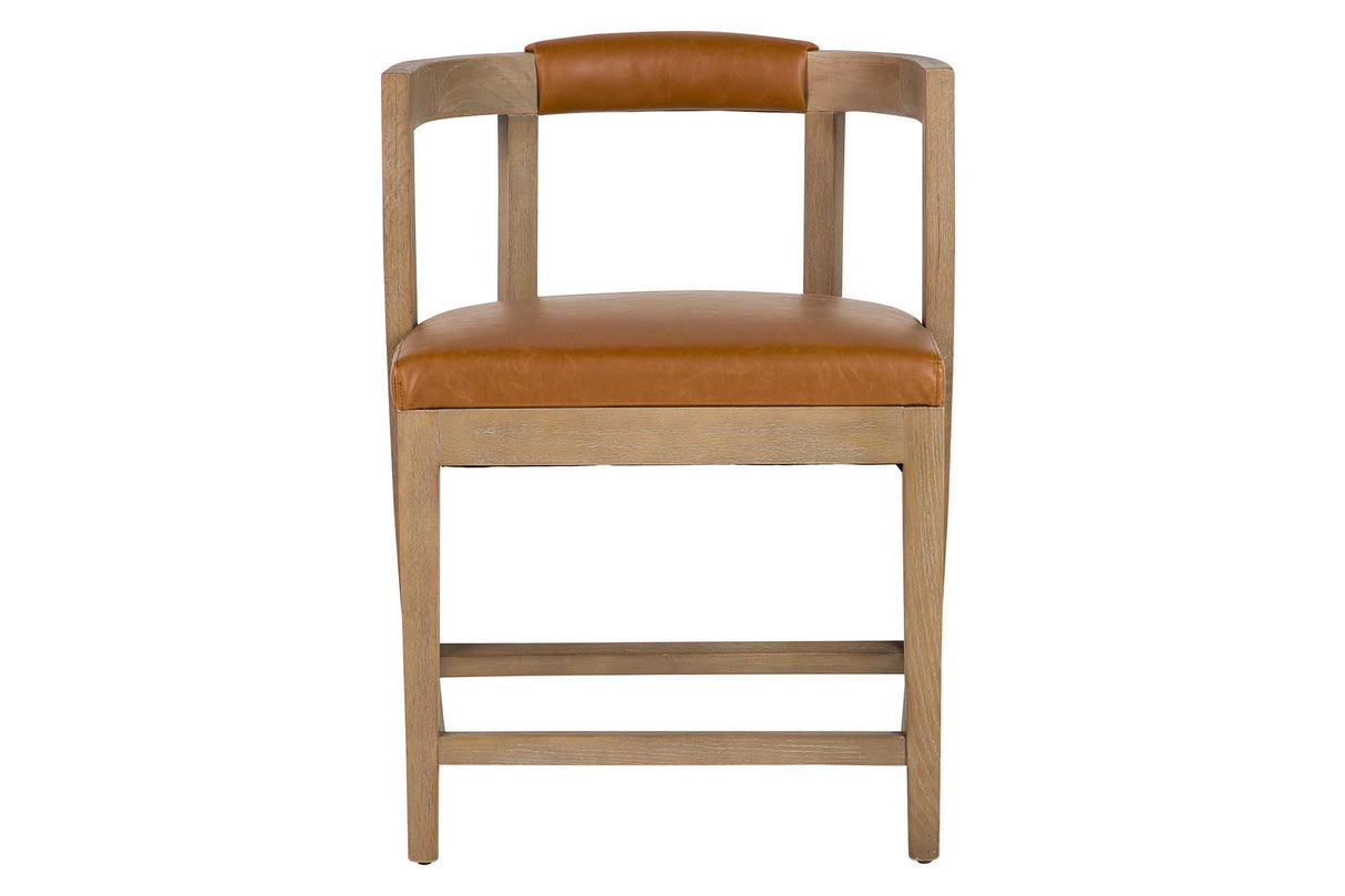 Fresno Brown Wood Chair 59x57x78 cm