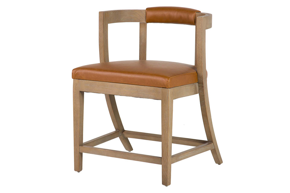 Fresno Brown Wood Chair 59x57x78 cm