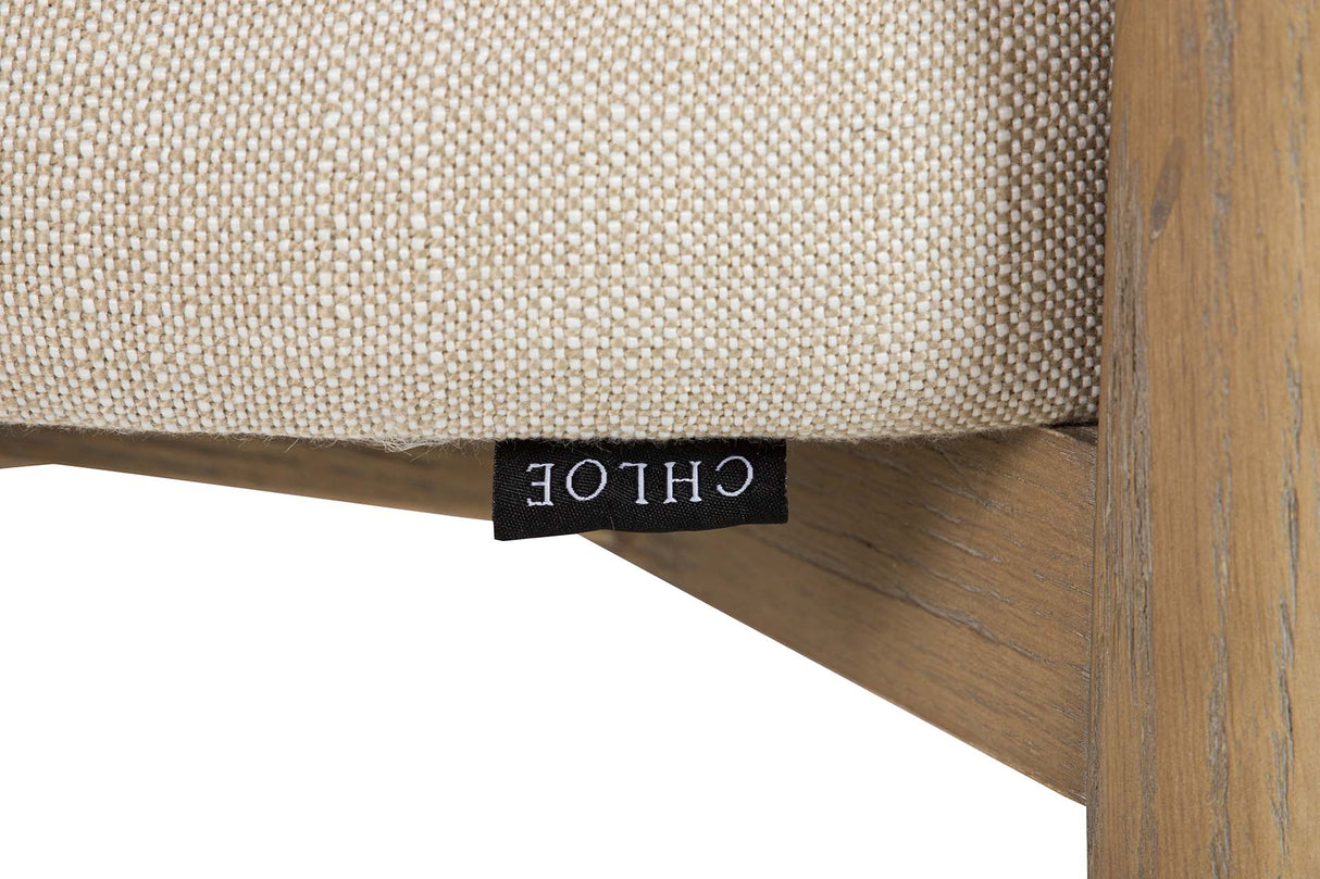 Fresno Beege Wood Chair 66x56x79 cm