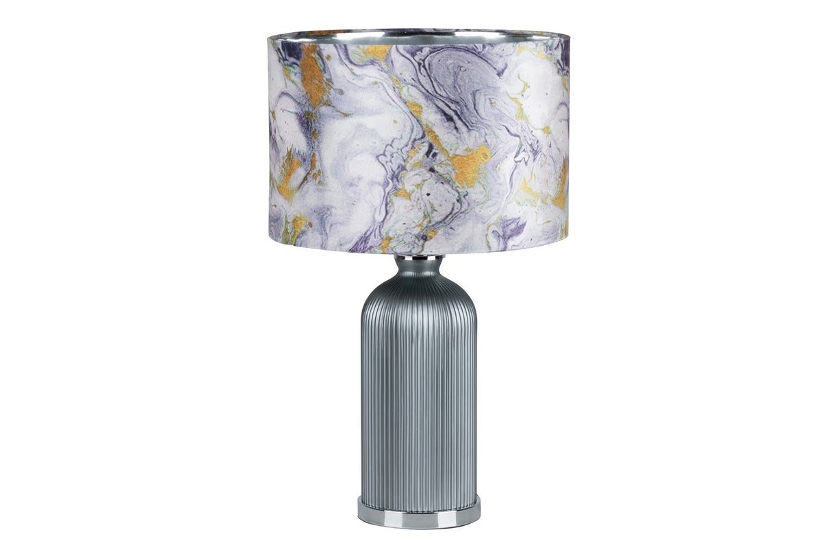 Lampe de table en cristal en marbre 48x48x63 cm