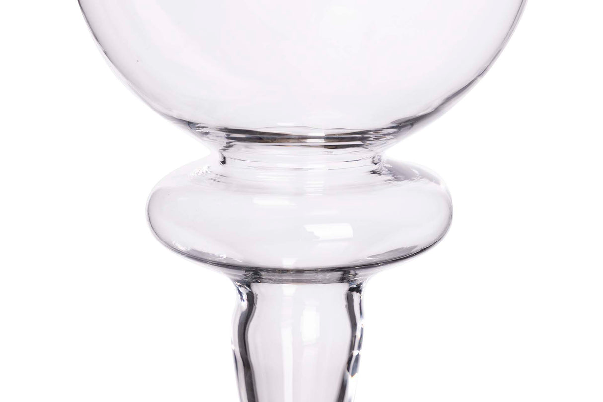 Candelabro Rdd. Cristal 12,5x14x40 cm