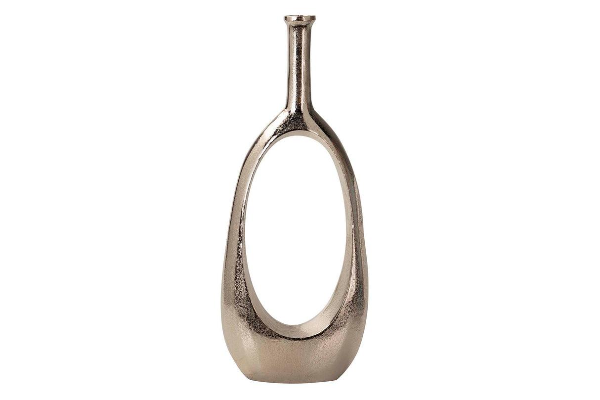 Aluminium Silver Florer 23x11x55 cm