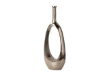 Silber Aluminium Florer 23x11x55 cm