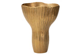 VASE ALLUMINUM GOLD 31X23X38 CM