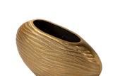 Alluminio d'oro Fiorisce 25x9x15 cm