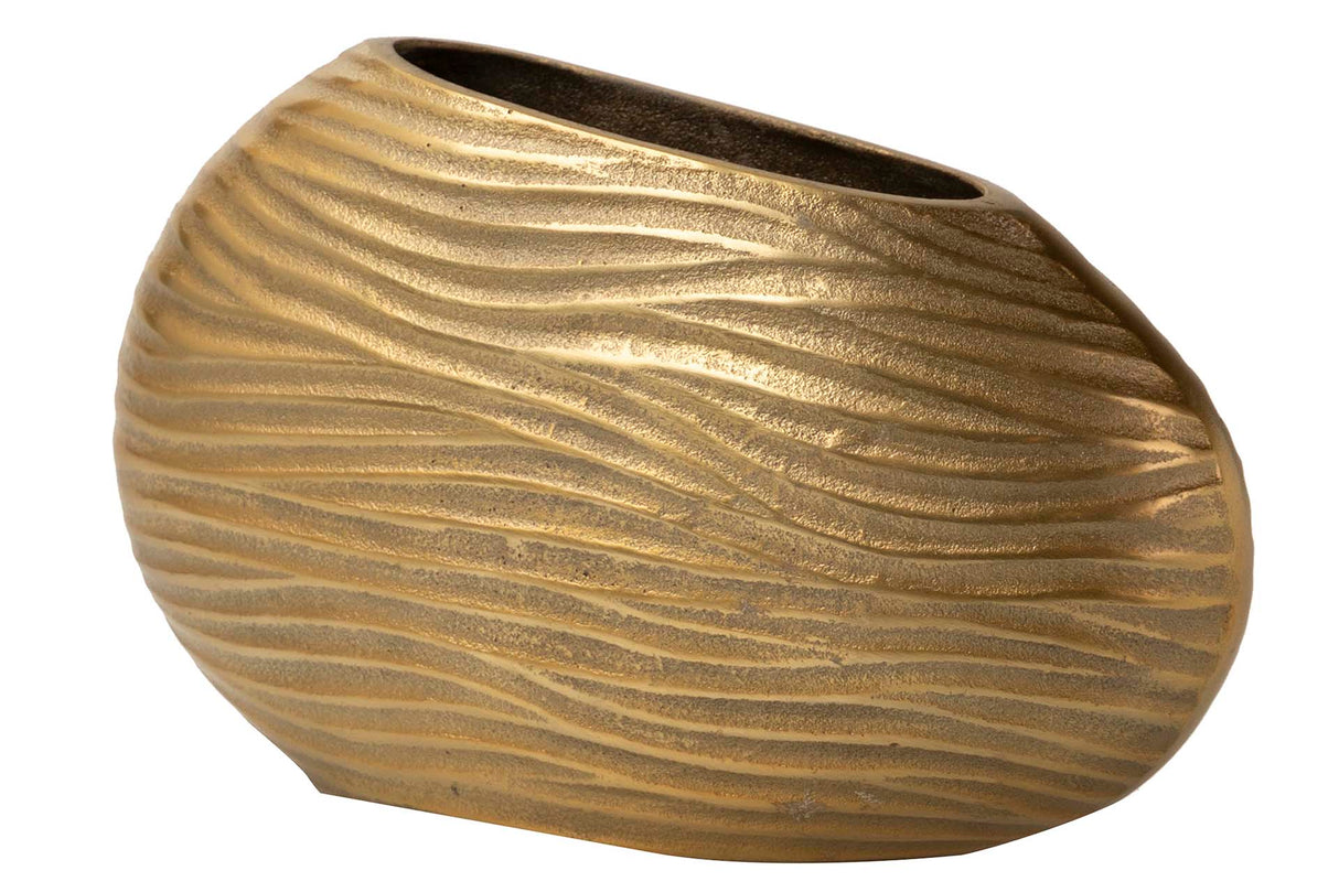 Vaso de alumínio Dorado 32x10x19 cm