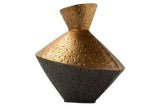 Black / Gold Aluminium Florer 22x22x23 cm