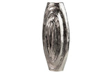 Aluminium Silver Florer 21x12x47 cm