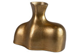 Florish en aluminium d'or 24x13x18 cm