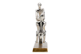 Figur Rouch Nickel Dorado 33x8.5x30 cm