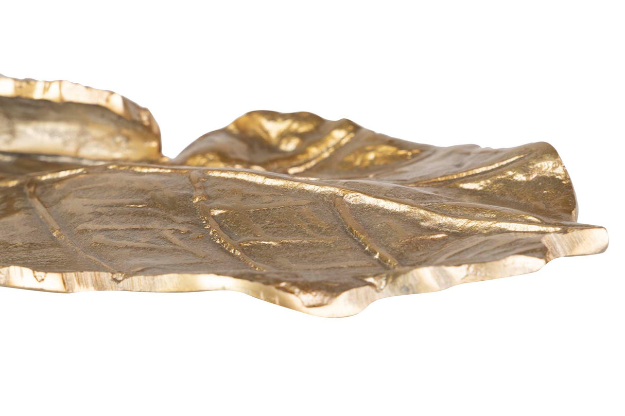 Centre de feuilles d'or brut 41x20x2 cm