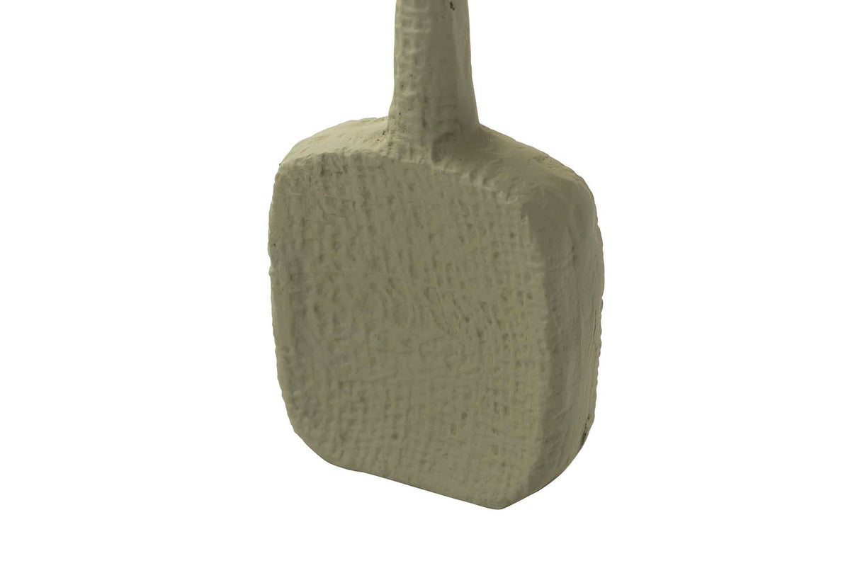 Green Aluminium Florer 10x3x24 cm