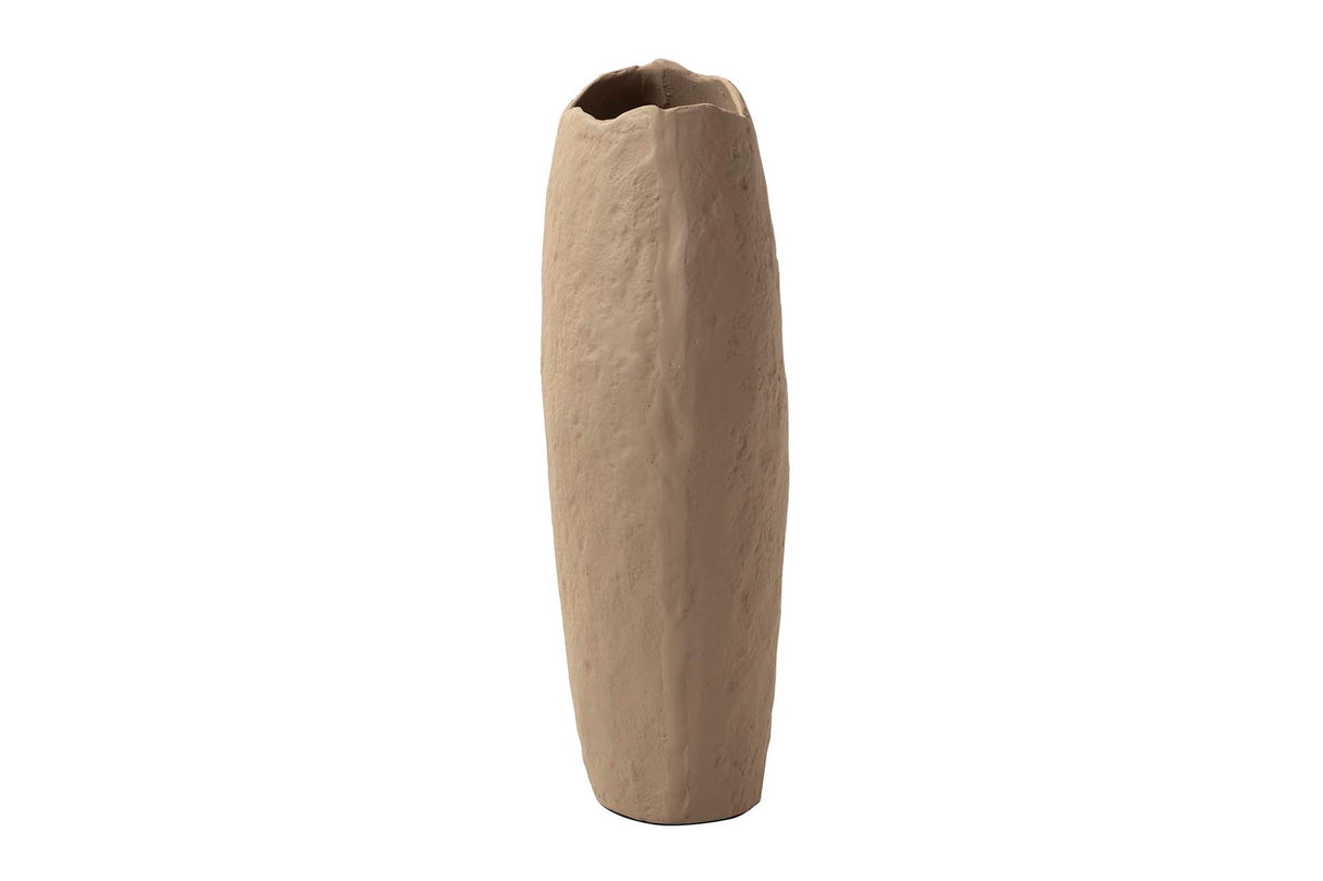 Beige Aluminium Florer 21x11x33 cm