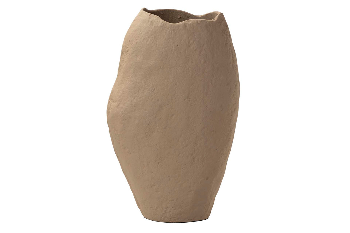 Beige Aluminium Florer 21x11x33 cm