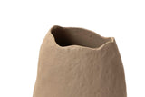 Floreale in alluminio beige 21x11x33 cm