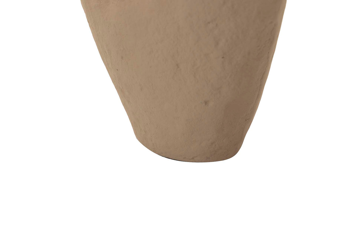 Beige Aluminium Florer 21x11x33 cm