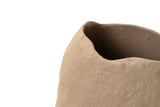 Floreale in alluminio beige 21x11x33 cm