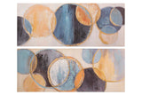 Definir 2 abster. 40% da mão pintada 150x3x60 cm