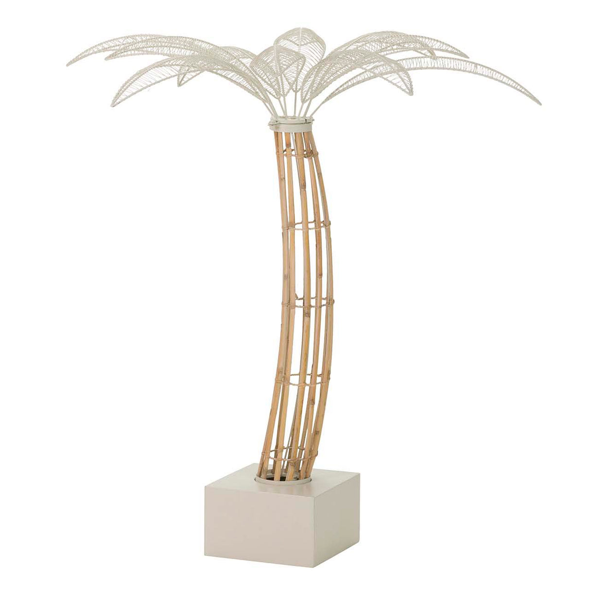 Fibra sintética Palmera Metal 89x84x98 cm