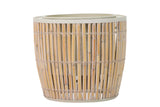 Mettero Metal Bambu Beige brun 28x28x25 cm