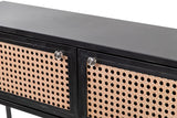 Rack de console de metal 120x30z80 cm