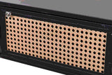 Rack de console de metal 120x30z80 cm