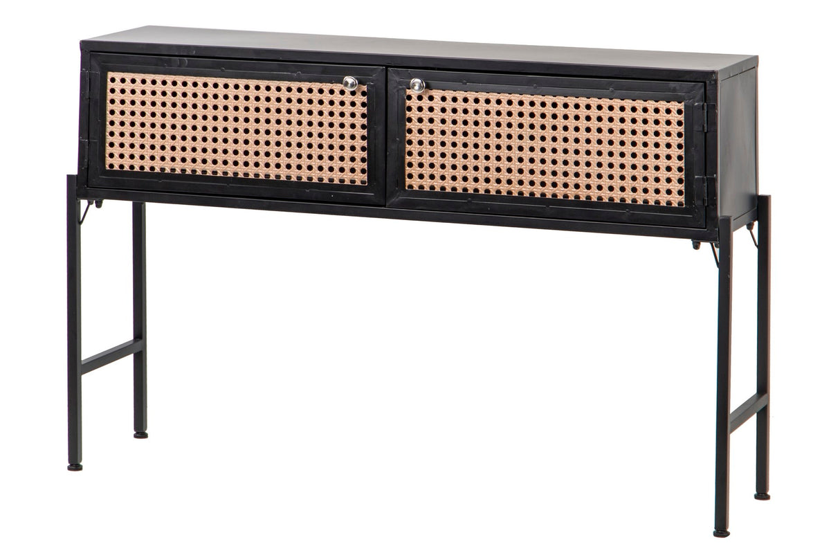 Rack de console de metal 120x30z80 cm