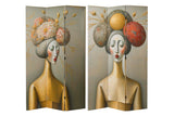 Canva Biombo Femmes 120x3x180 cm