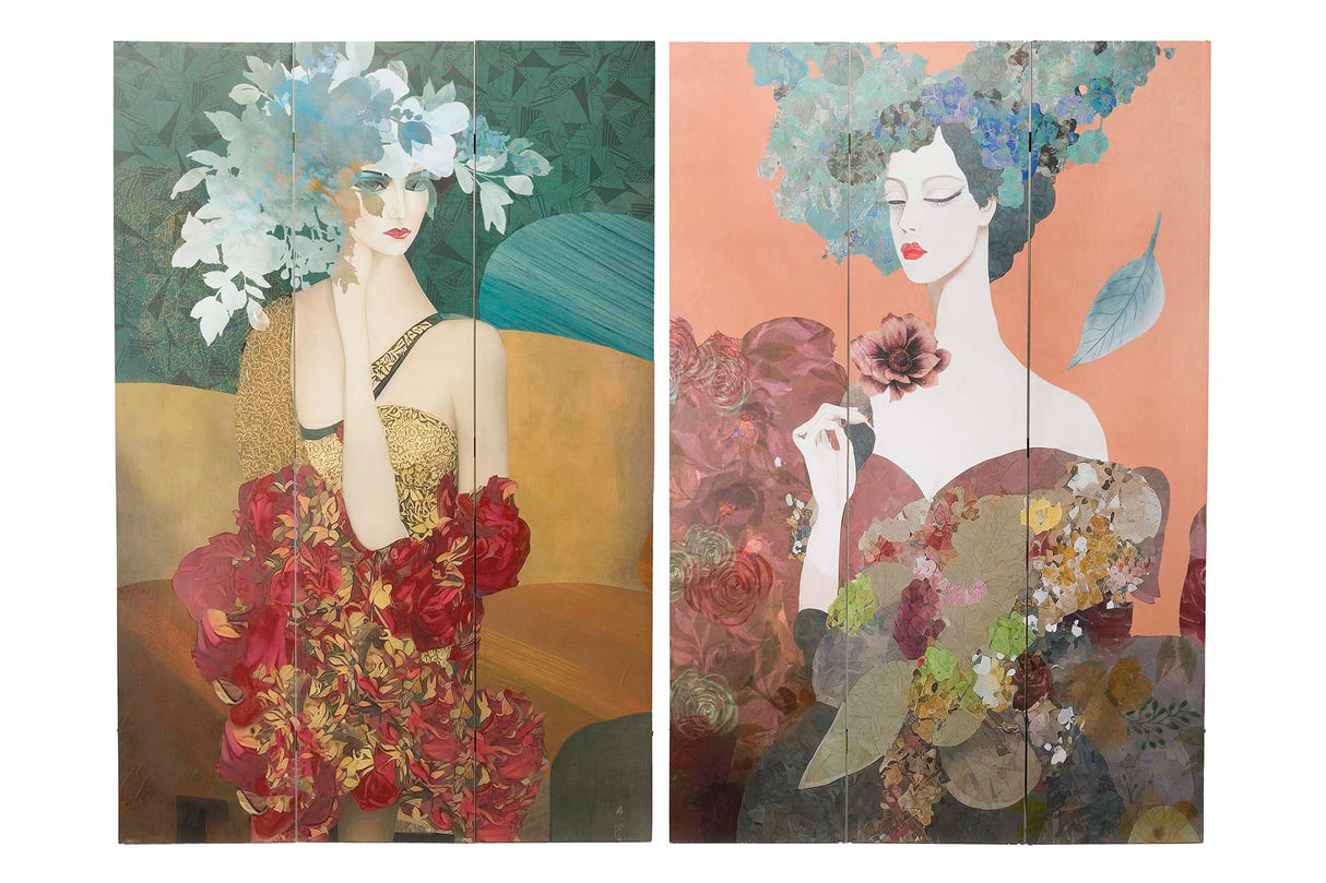 Canva Biombo Femmes 120x3x180 cm