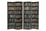 BIOMBO CANVA BIBLIOTECA 120x3x180 CM