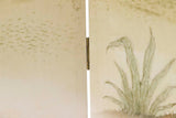 BIOMBO CANVA GARZAS 120x3x180 CM