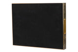 SET 2 BANDEJAS CRISTAL PU 40x30x5 35x25x5 CM