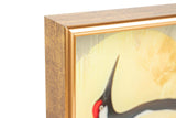 SET 2 BANDEJAS CRISTAL PU 40x30x5 35x25x5 CM